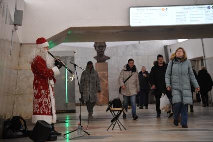 Проект \"Музыка в метро\" в Москве