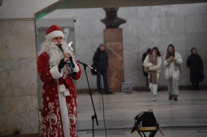 Проект \"Музыка в метро\" в Москве