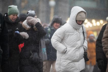 Последствия снегопада в Санкт-Петербурге