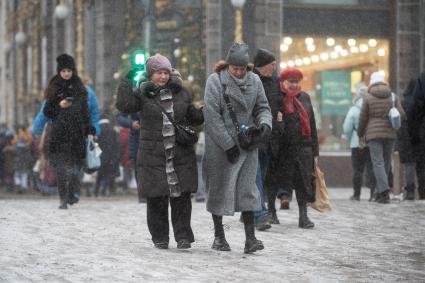 Последствия снегопада в Санкт-Петербурге