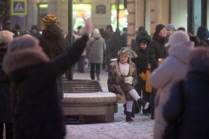 Последствия снегопада в Санкт-Петербурге