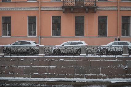 Последствия снегопада в Санкт-Петербурге