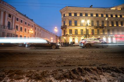 Последствия снегопада в Санкт-Петербурге