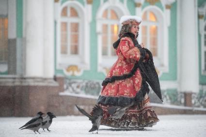 Последствия снегопада в Санкт-Петербурге