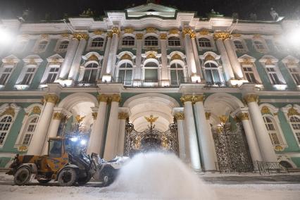 Последствия снегопада в Санкт-Петербурге