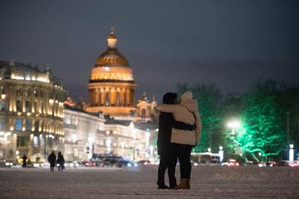 Последствия снегопада в Санкт-Петербурге