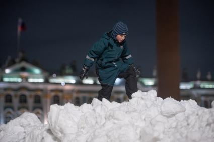 Последствия снегопада в Санкт-Петербурге