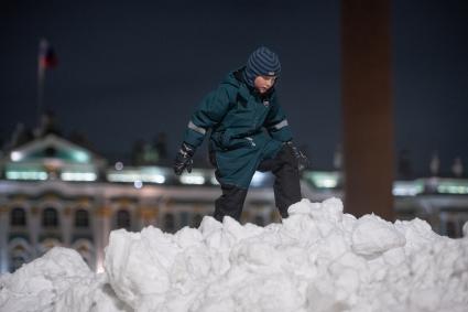 Последствия снегопада в Санкт-Петербурге