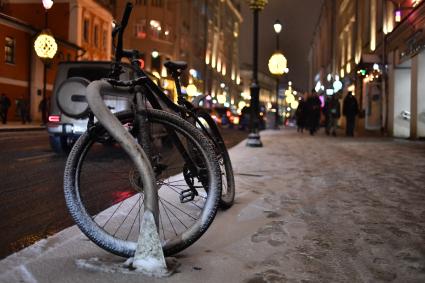 Снегопад в Москве