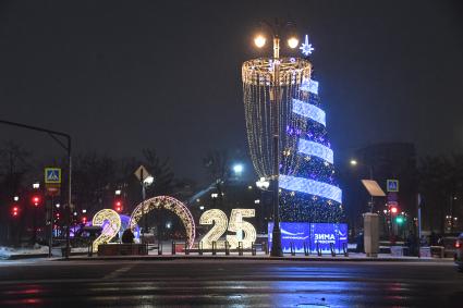 Сильный снегопад в Москве