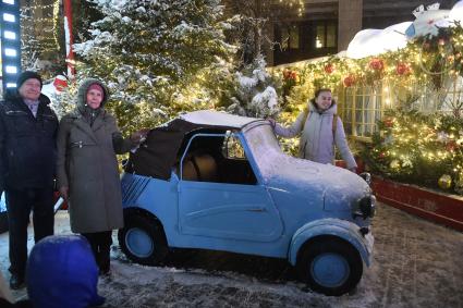 Сильный снегопад в Москве