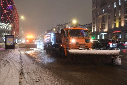 Сильный снегопад в Москве