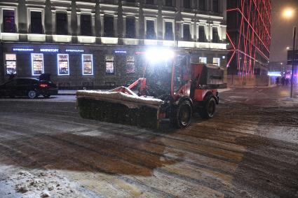 Сильный снегопад в Москве