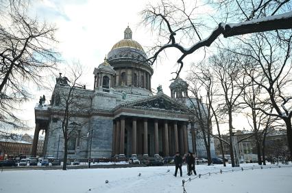 Зима в Санкт-Петербурге