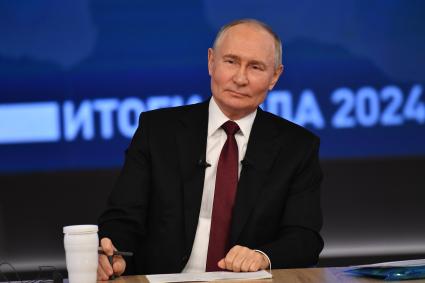 Итоги 2024 года\" с Владимиром Путиным