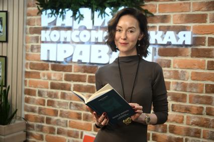 Галина Ткаченко на радиостанции \"Комсомольская правда\"