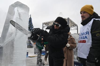 Новогодний фестиваль Ледовая Москва. В кругу семьи\"