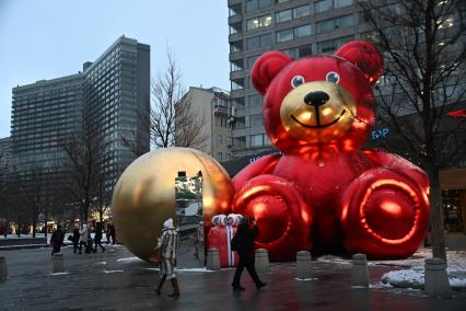 Новогодняя Москва