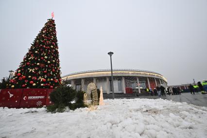 Новая станция метро \"Корниловская\"  в Москве