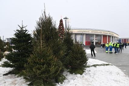 Новая станция метро \"Корниловская\" в Москве
