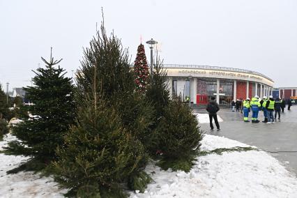 Новая станция метро \"Корниловская\"  в Москве