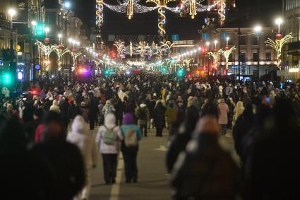 Празднование Нового 2025 года в Санкт-Петербурге