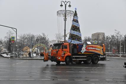 Прогулка по новогодней Москве