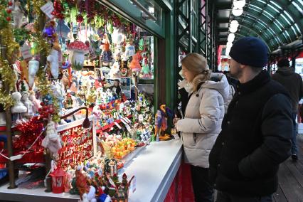 Прогулка по новогодней Москве