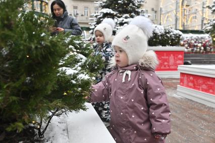 Прогулка по новогодней Москве