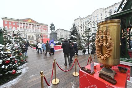 Прогулка по новогодней Москве