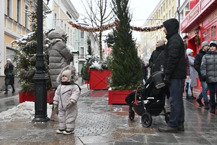 Прогулка по новогодней Москве