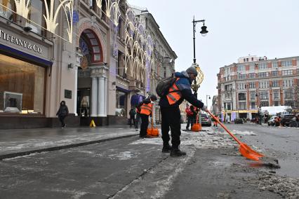 Прогулка по новогодней Москве