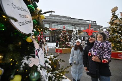 Прогулка по новогодней Москве