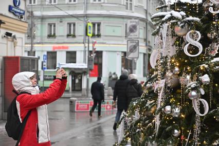 Прогулка по новогодней Москве