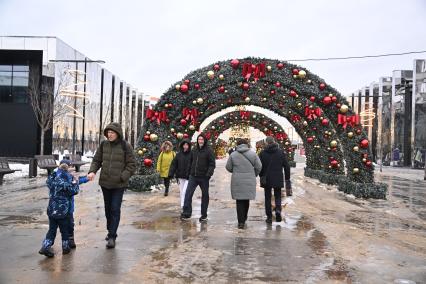 Москва новогодняя