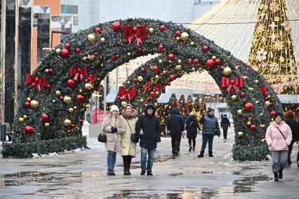 Москва новогодняя