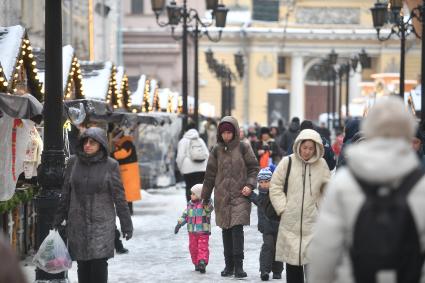 Зима в Санкт-Петербурге