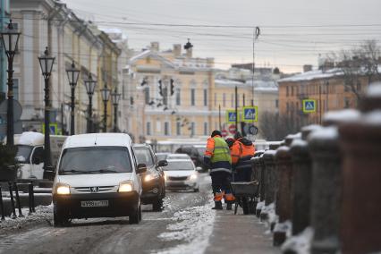 Зима в Санкт-Петербурге