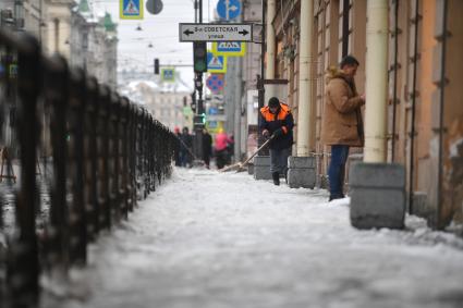 Зима в Санкт-Петербурге