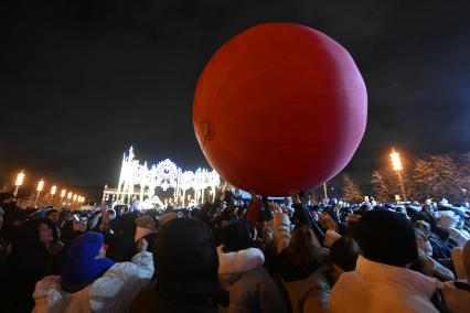 Встреча Нового Года на улицах города