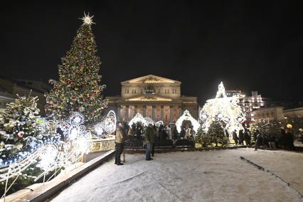 Встреча Нового Года на улицах города