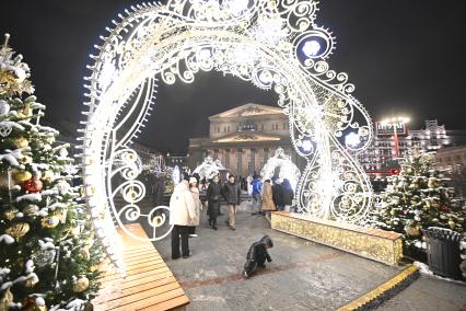 Встреча Нового Года на улицах города