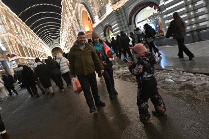 Встреча Нового Года на улицах города