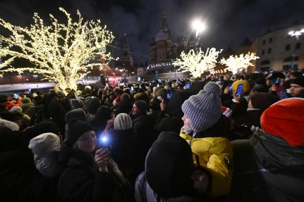 Встреча Нового Года на улицах города