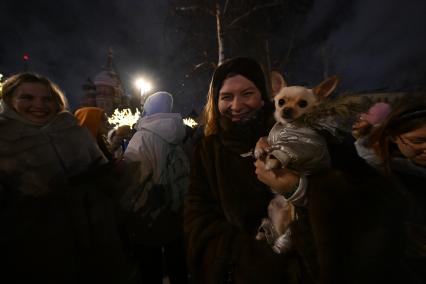 Встреча Нового Года на улицах города