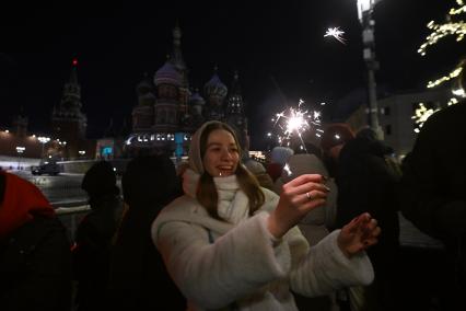 Встреча Нового Года на улицах города