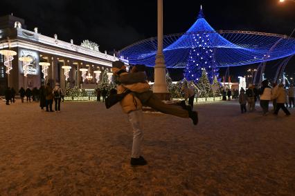 Встреча Нового Года на улицах города