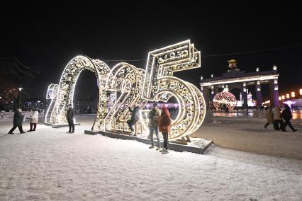 Встреча Нового Года на улицах города