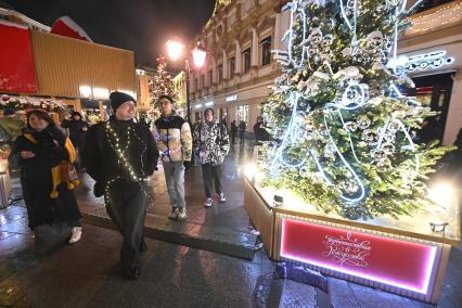 Встреча Нового Года на улицах города