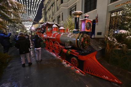 Встреча Нового Года на улицах города